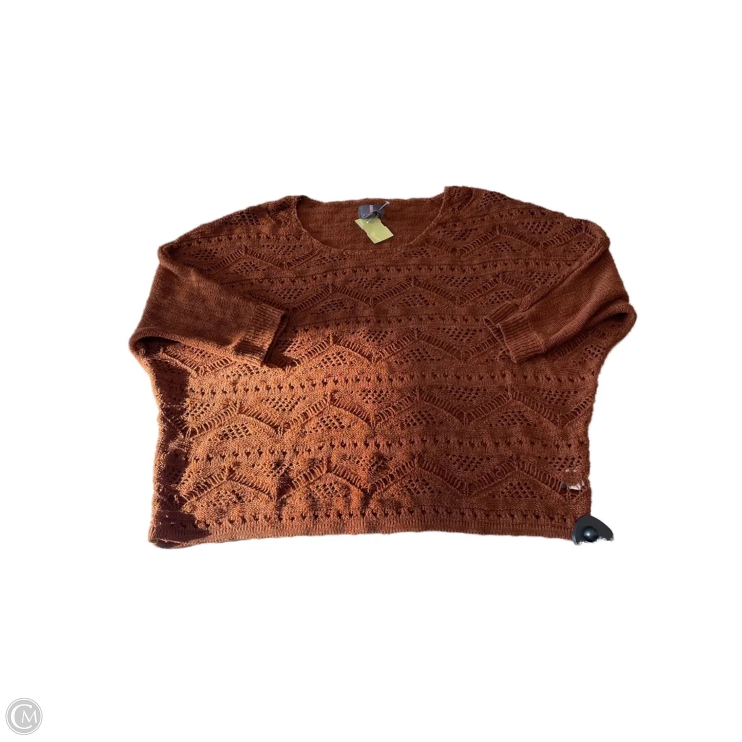 Sweater By Jeans By Buffalo In Brown, Size: L