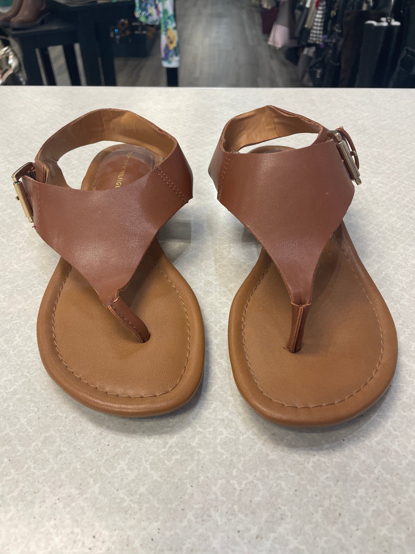 Sandals Heels Block By Tommy Hilfiger  Size: 6.5