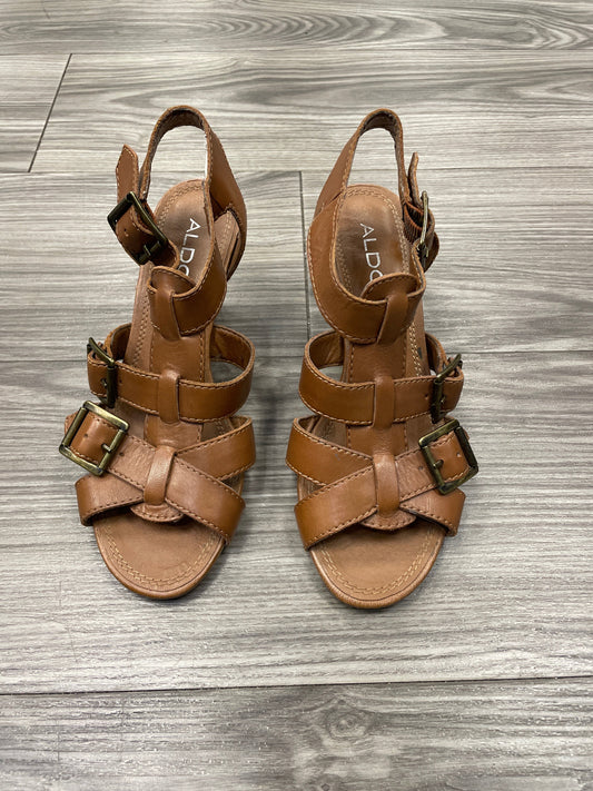 Sandals Heels Kitten By Aldo  Size: 6