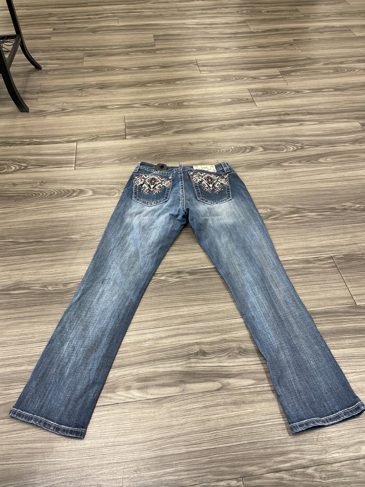 Jeans Straight By Miss Me  Size: 6