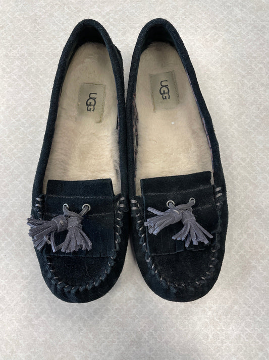 Black Shoes Flats Ugg, Size 7
