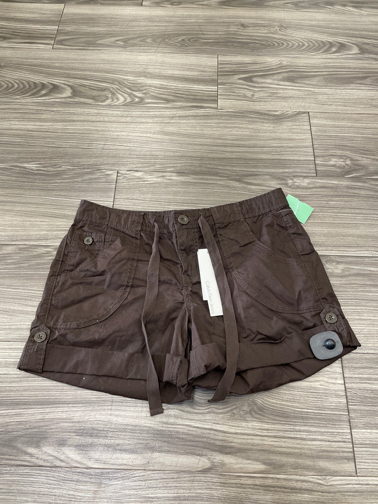 Brown Shorts Calvin Klein, Size 6