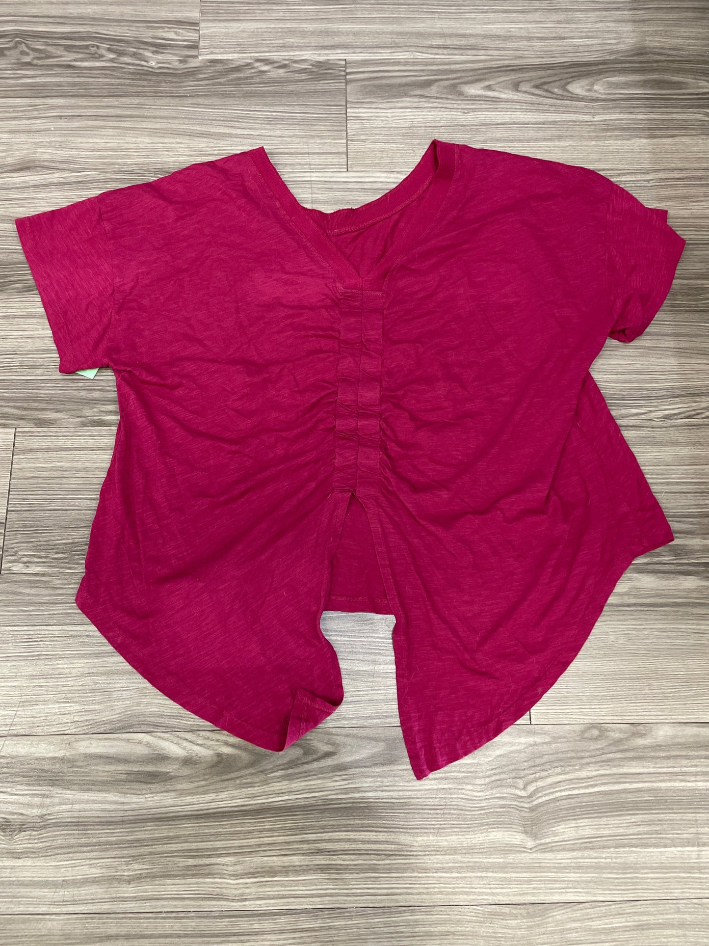 Mauve Blouse Short Sleeve Cato, Size 22