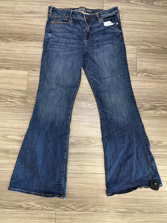 Blue Jeans Flared American Eagle, Size 14