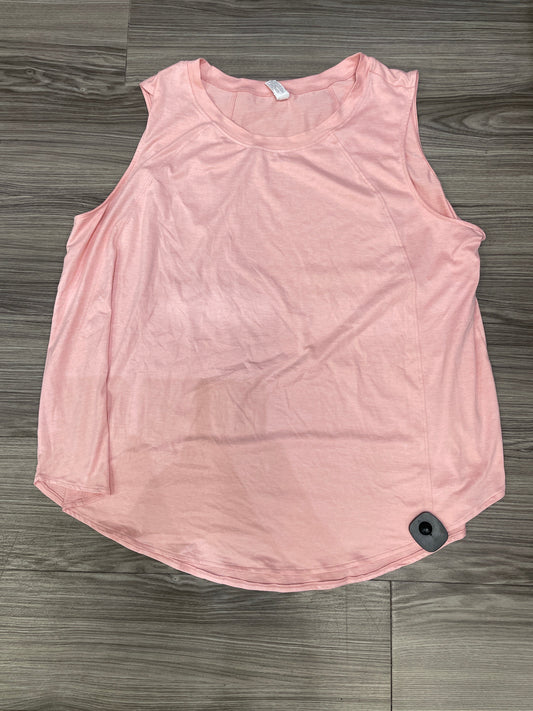 Pink Tank Top Yogalicious, Size 2x