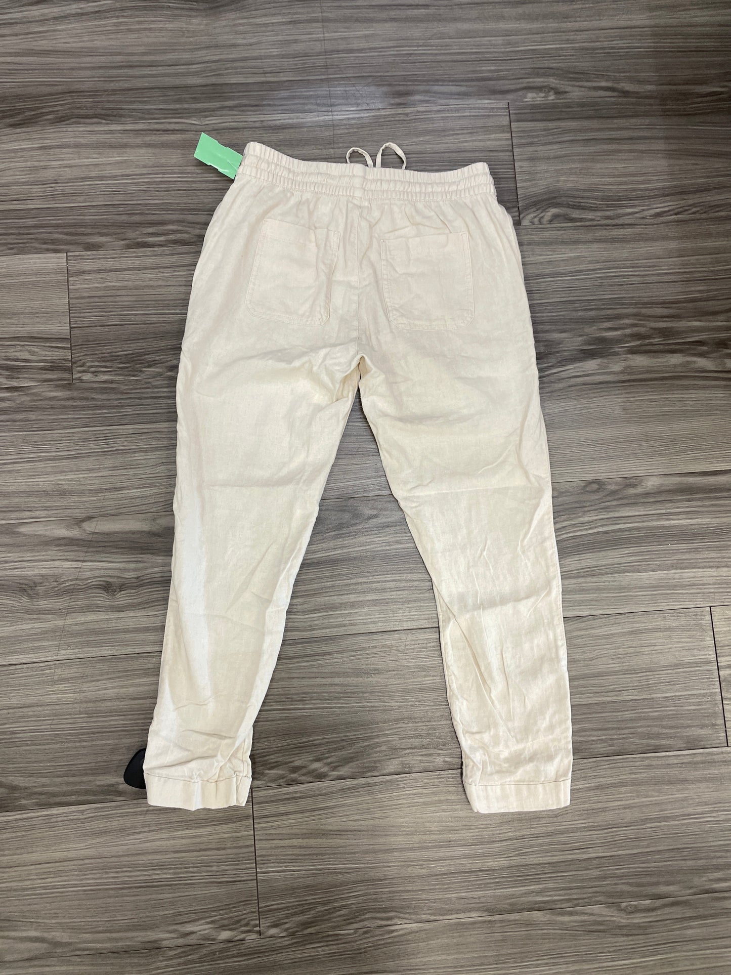 Tan Pants Linen Old Navy, Size Xs