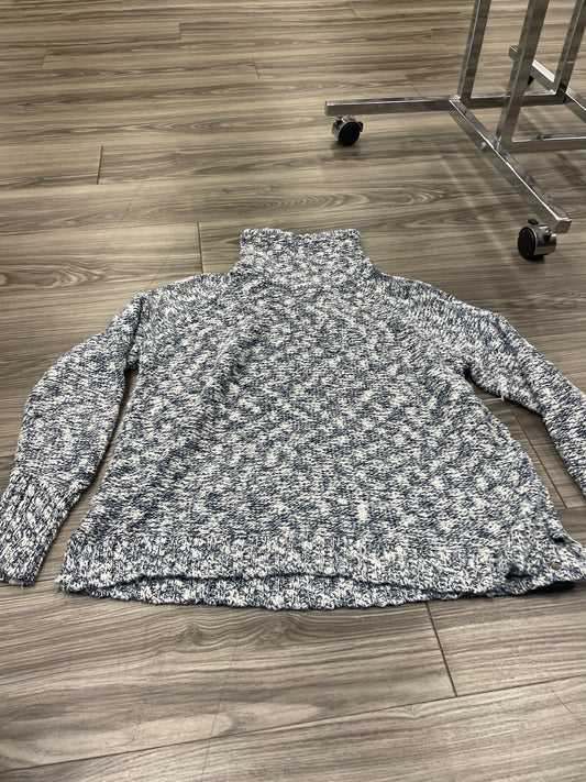 Blue & White Sweater Chaps, Size L