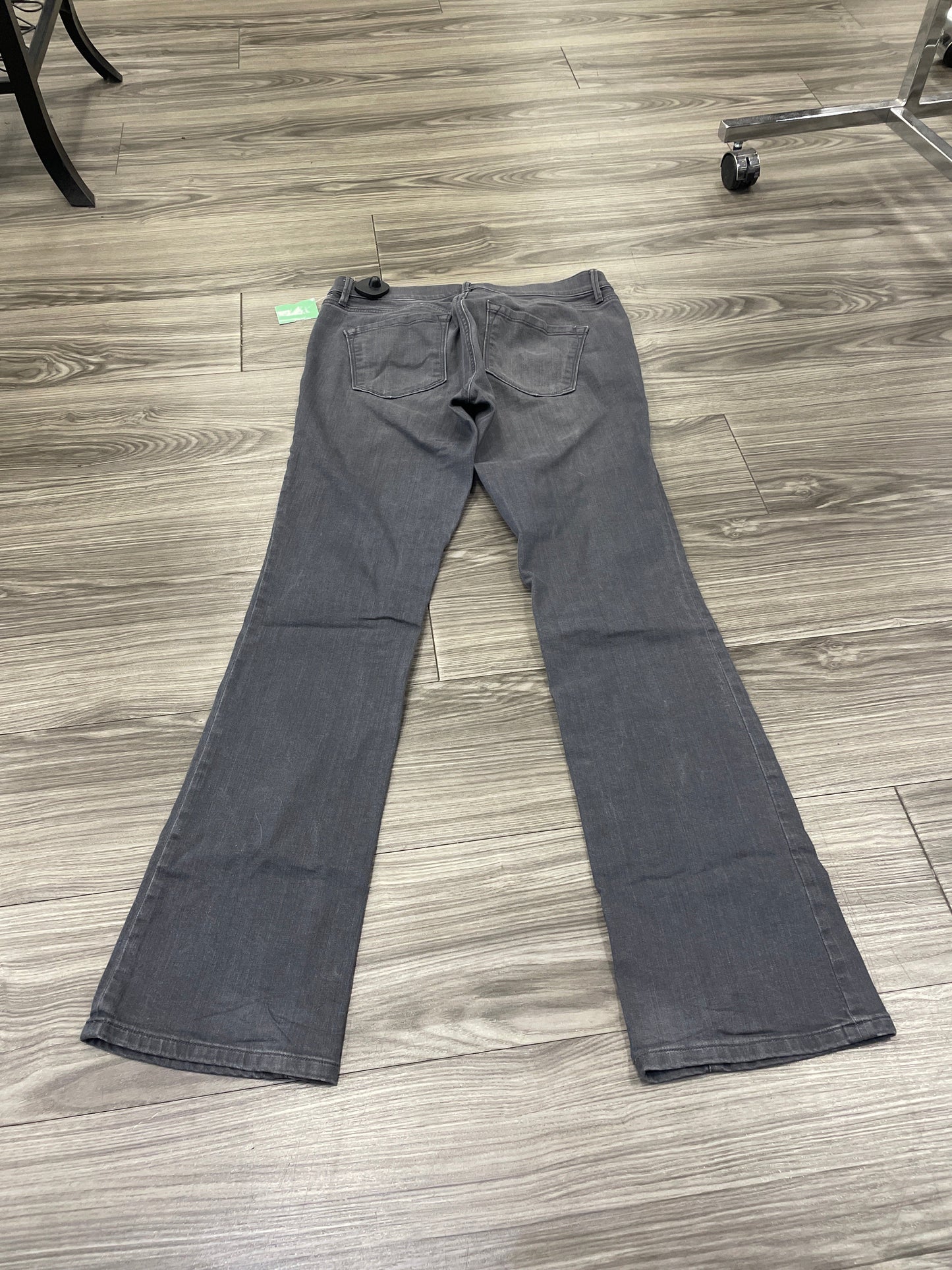 Black Jeans Boot Cut Loft, Size 8