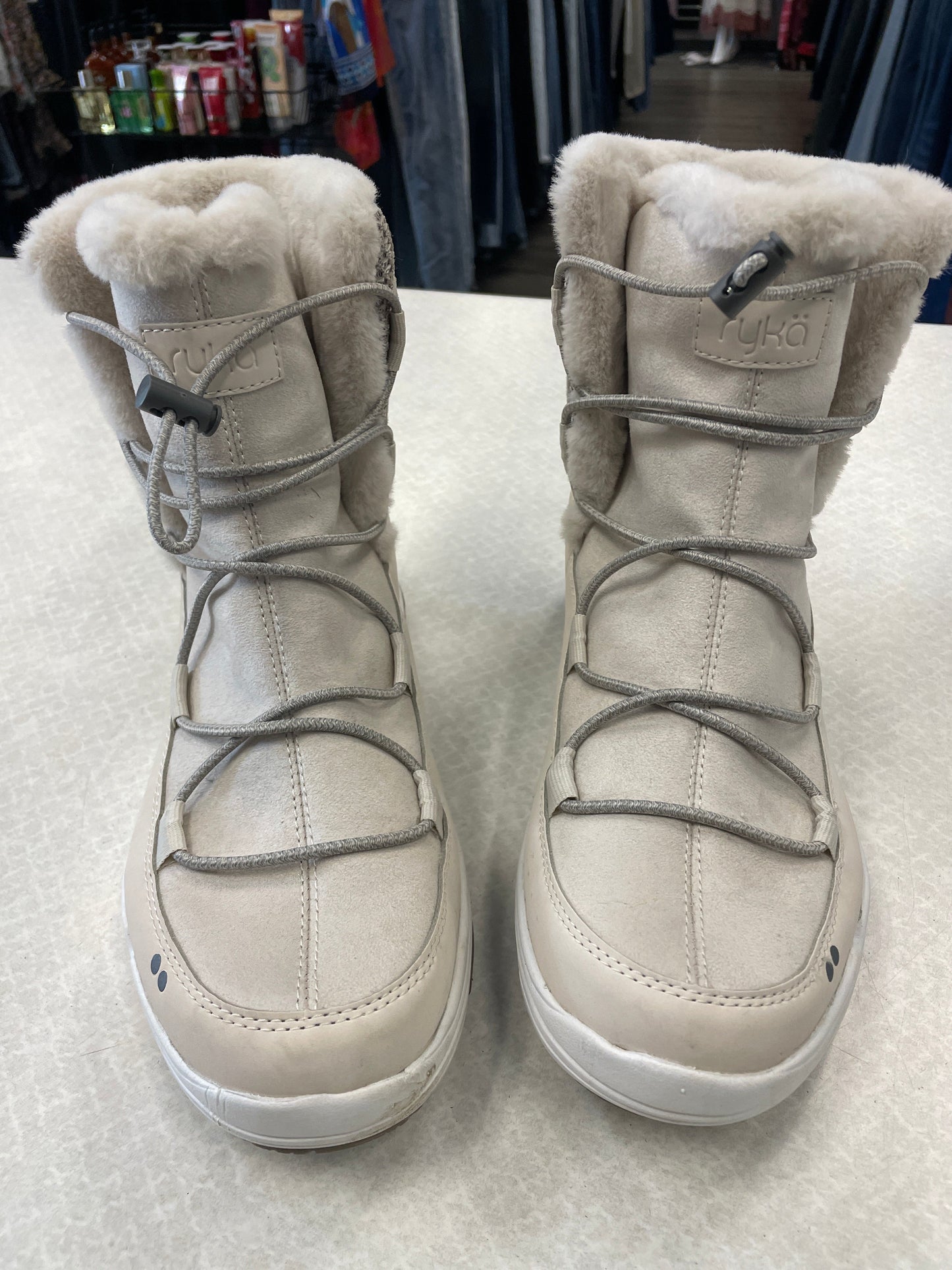White Boots Snow Ryka, Size 10