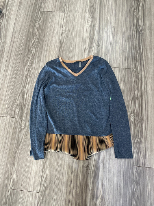 Blue Top Long Sleeve Thml, Size L