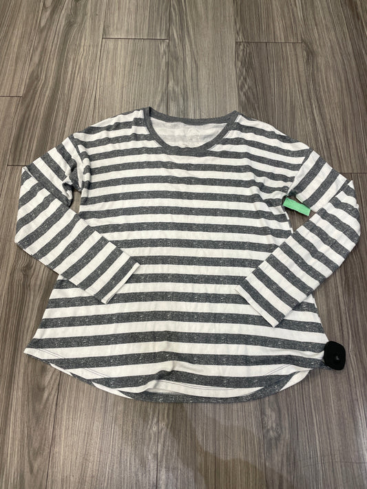 Striped Pattern Top Long Sleeve Maurices, Size S