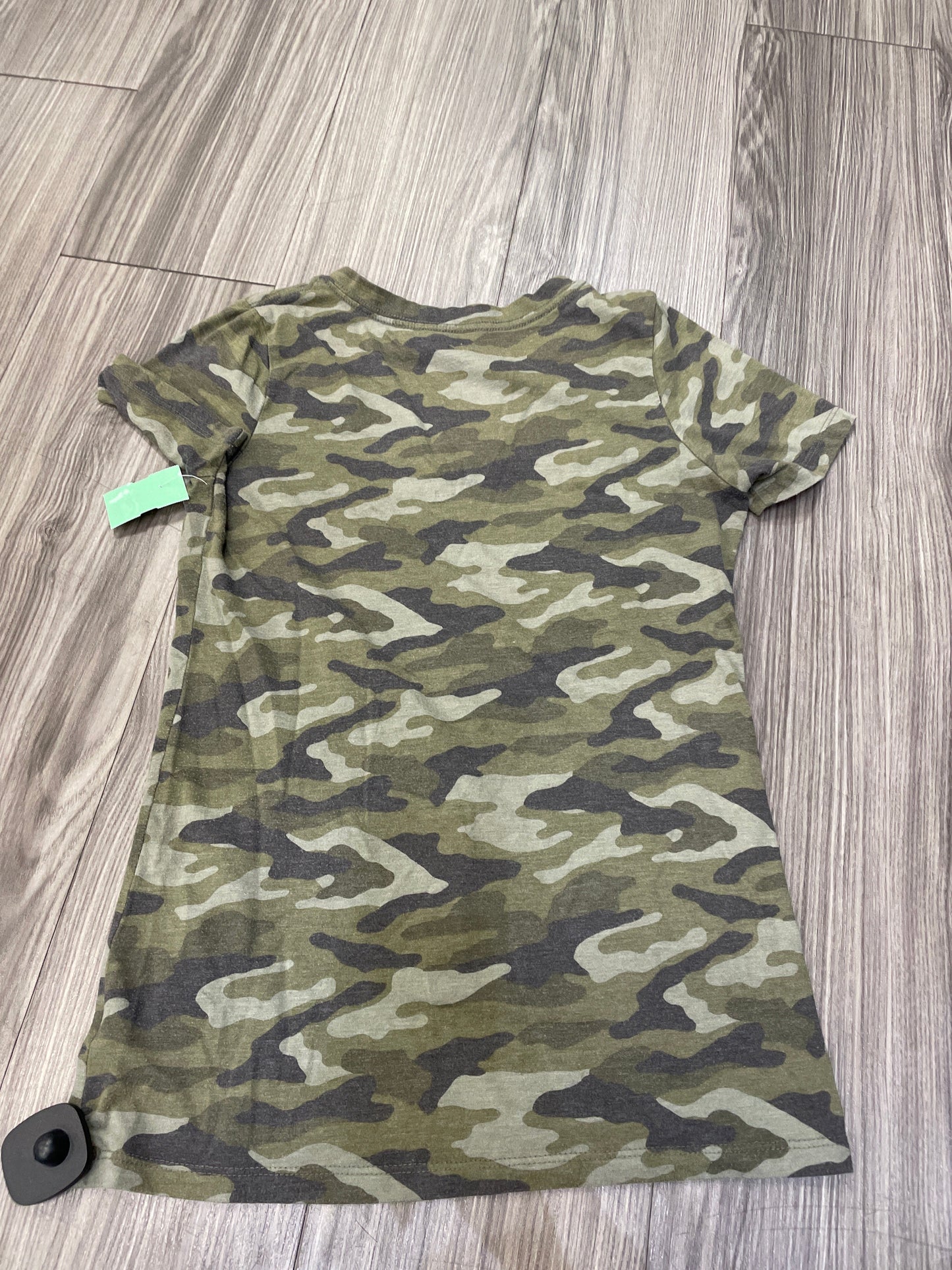 Camouflage Print Top Short Sleeve Arizona, Size M