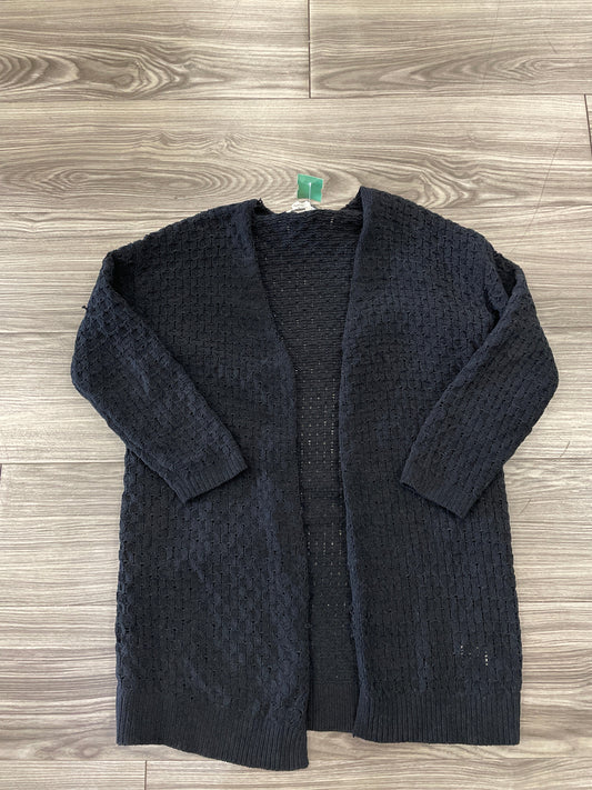 Cardigan By Nicole Miller In Black, Size: Xs