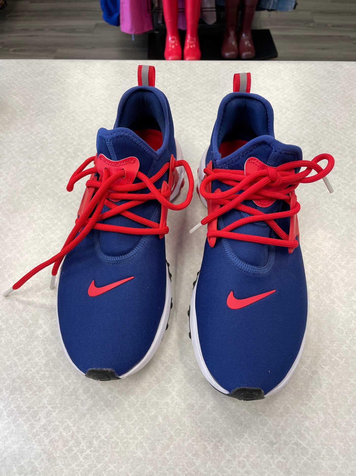 Shoes Athletic By Nike In Blue & Red & White, Size: 8