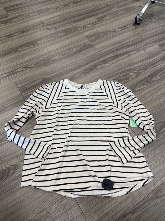 Top Long Sleeve By Clothes Mentor In Striped Pattern, Size: 2x