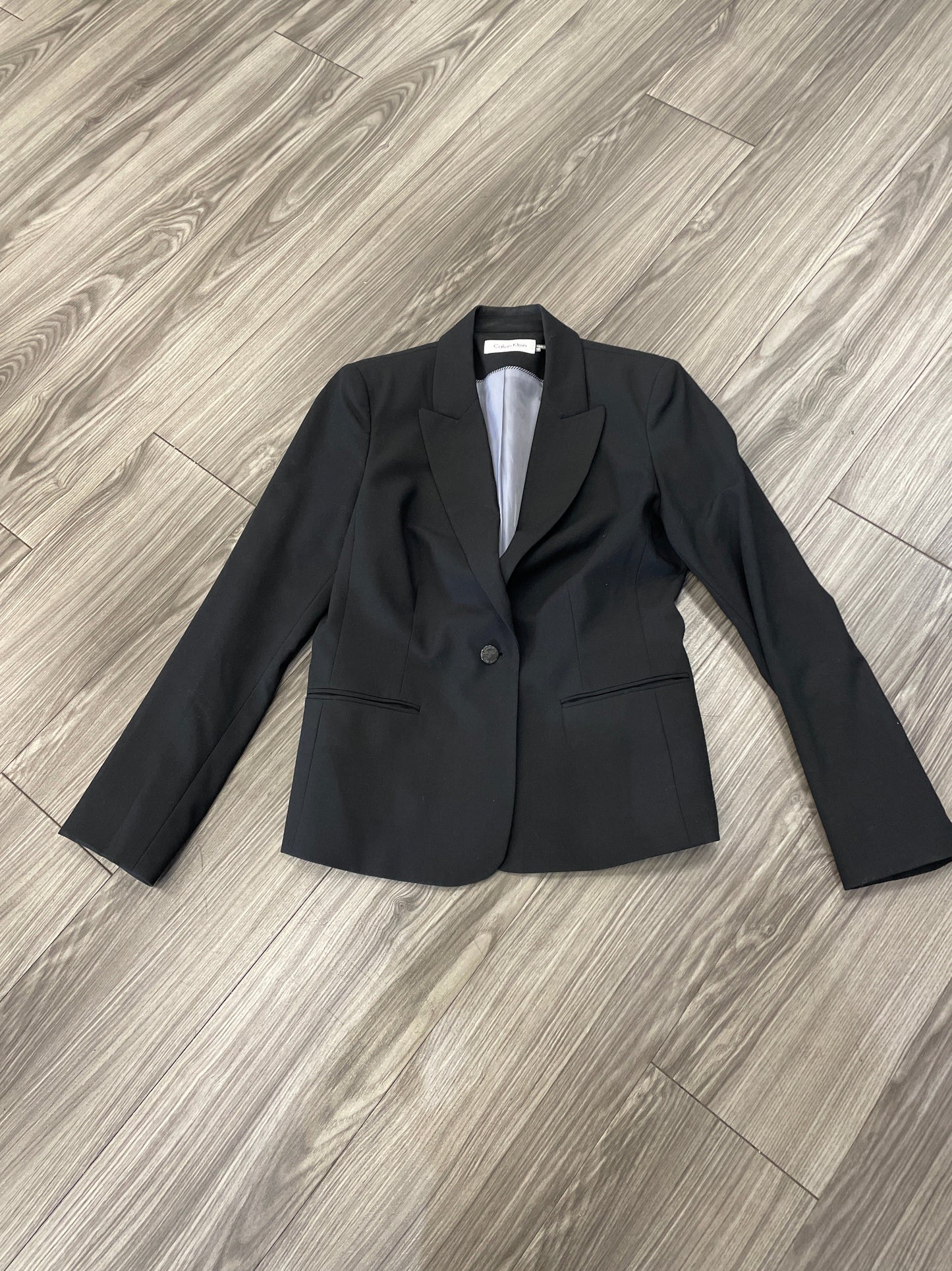 Blazer By Calvin Klein In Black, Size: 10