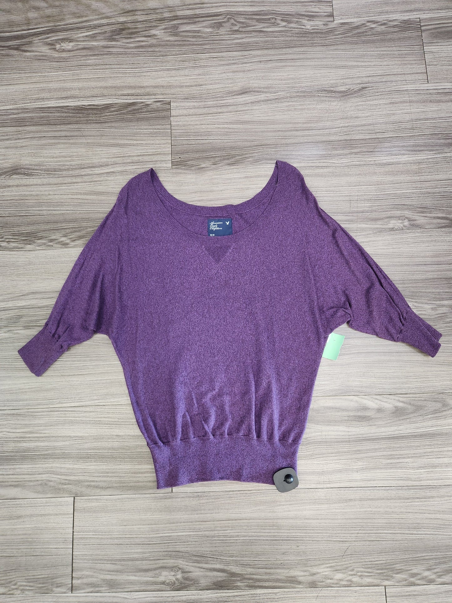 Sweatshirt Crewneck By American Eagle In Purple, Size: M