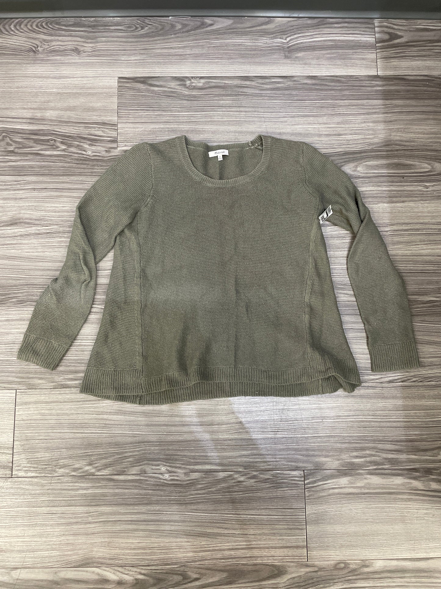 Sweater By Madewell In Green, Size: Xs