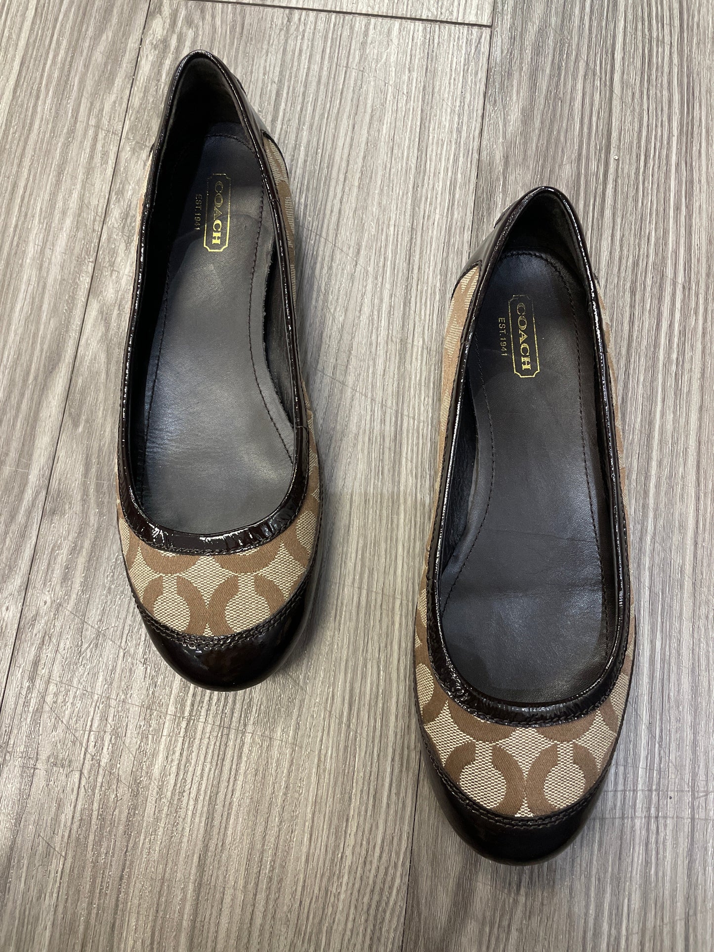 Shoes Flats Ballet By Coach  Size: 7.5