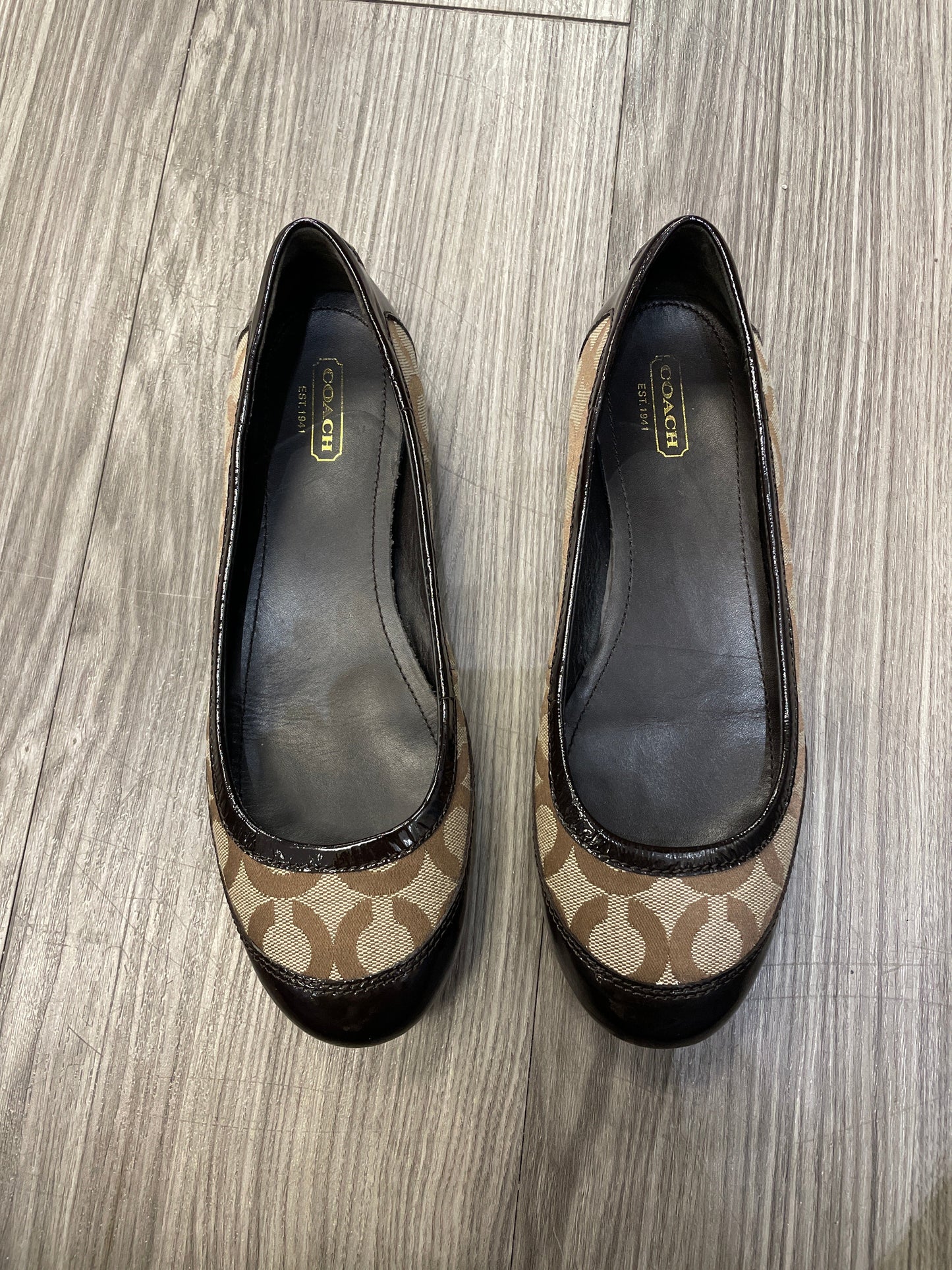 Shoes Flats Ballet By Coach  Size: 7.5