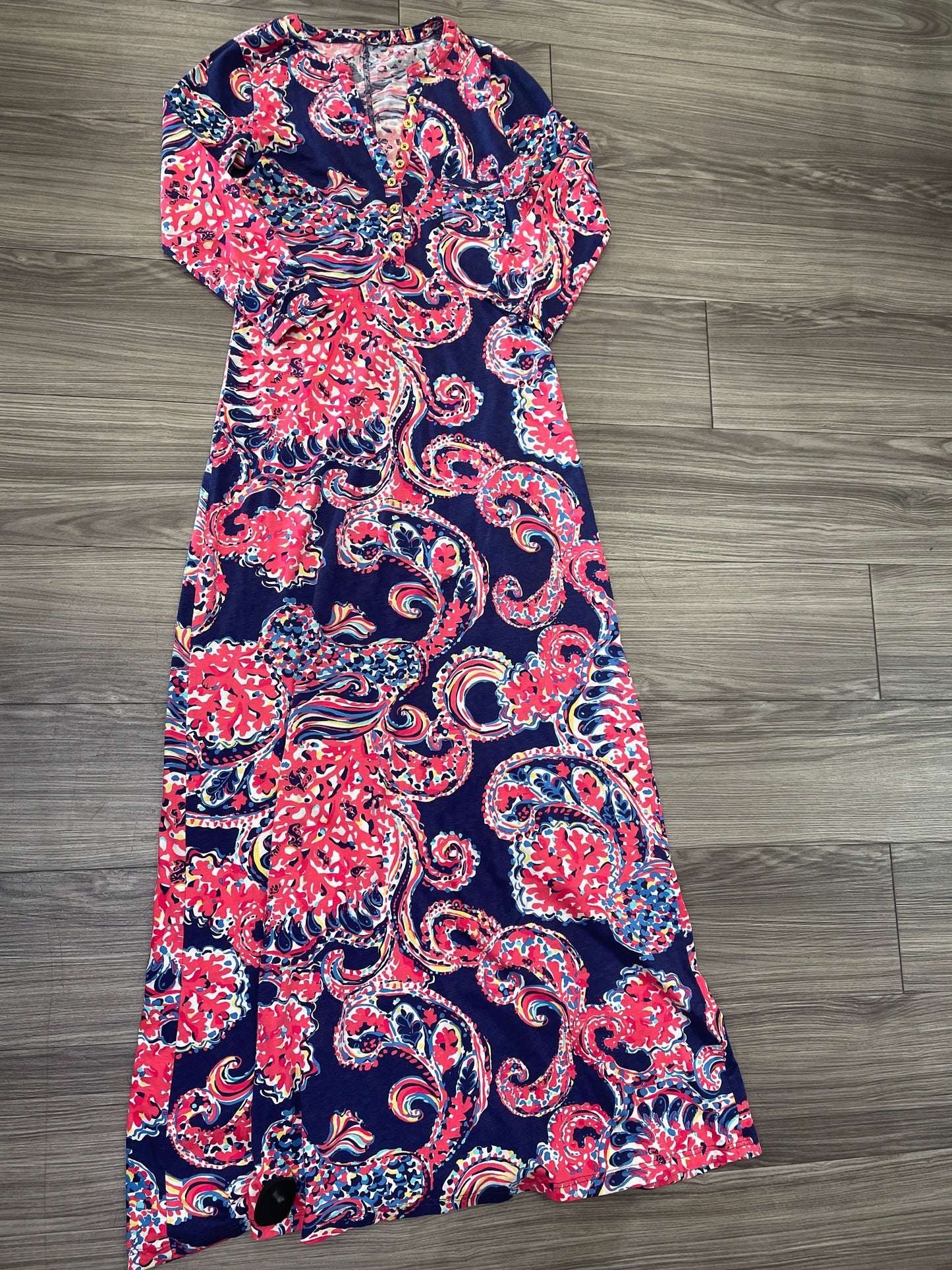 Dress Casual Maxi By Lilly Pulitzer In Multi-colored, Size: S