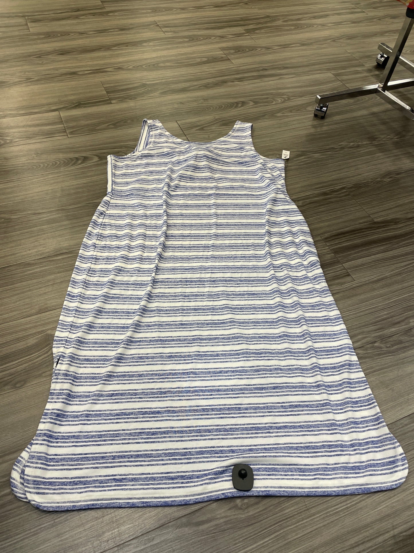 Dress Casual Maxi By Talbots In Striped Pattern, Size: 3x