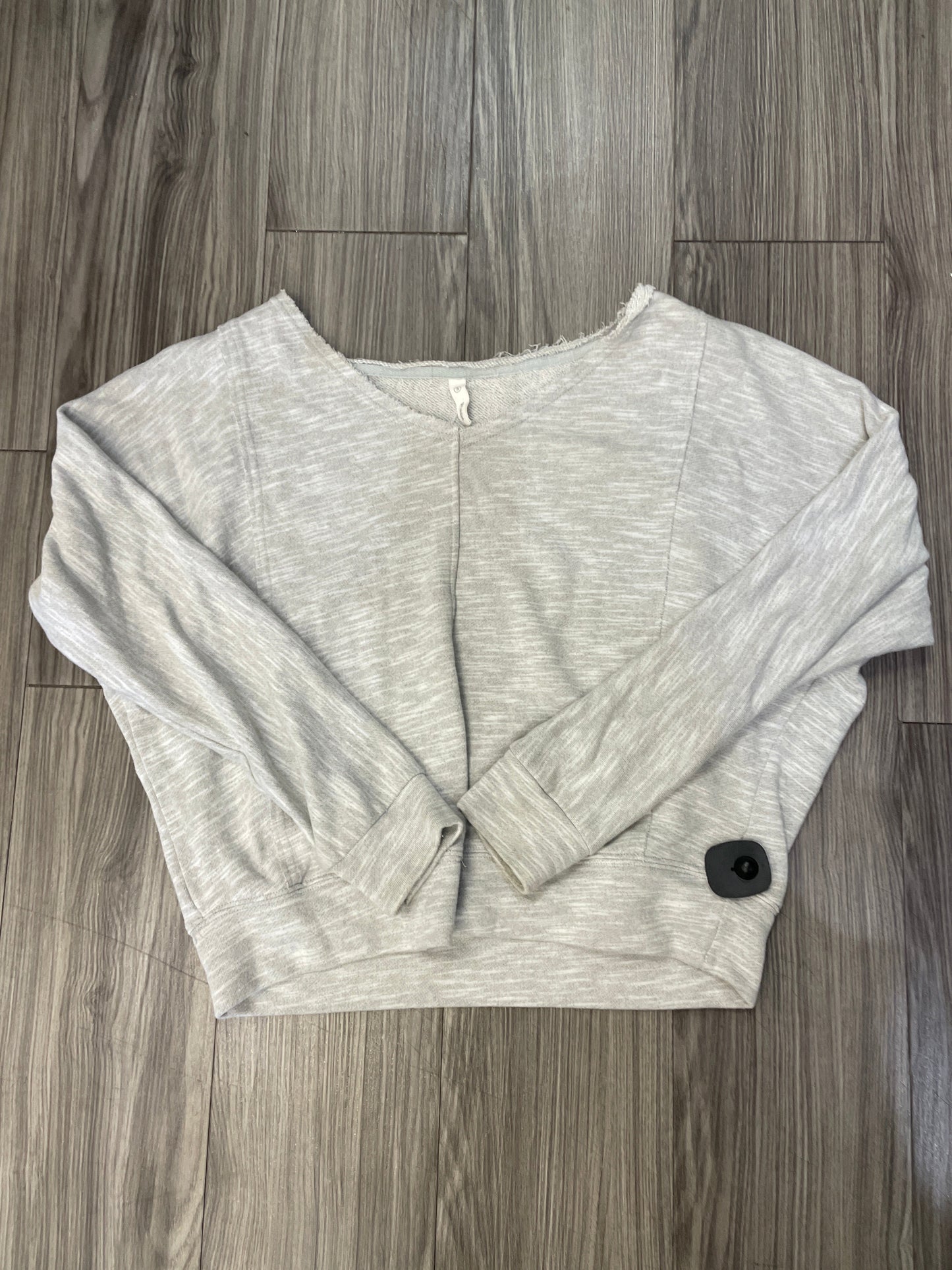 Sweatshirt Crewneck By Wishlist In Grey, Size: S