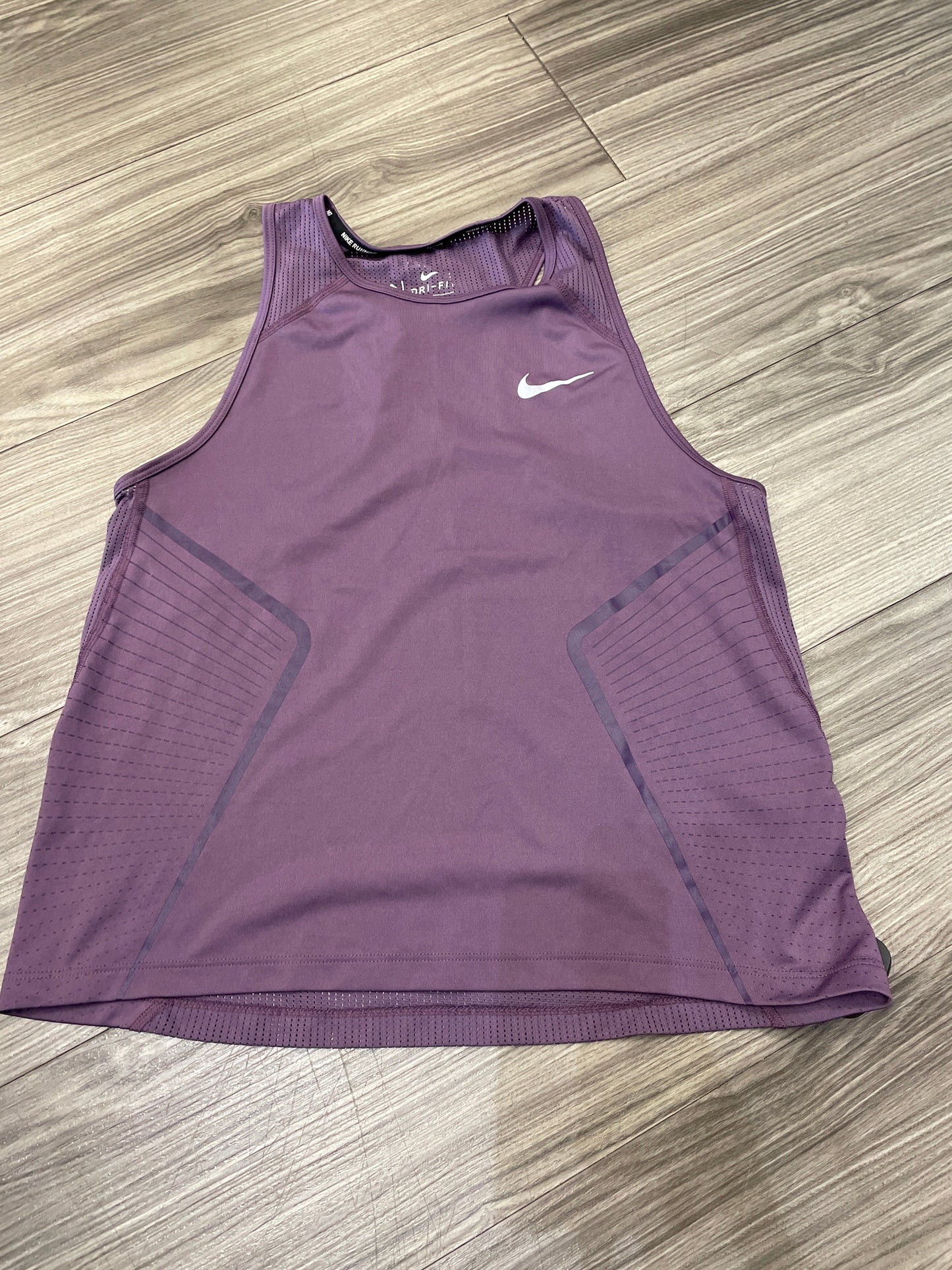 Athletic Tank Top By Nike In Purple, Size: M