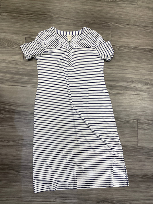 Dress Casual Maxi By Chicos In Striped Pattern, Size: S