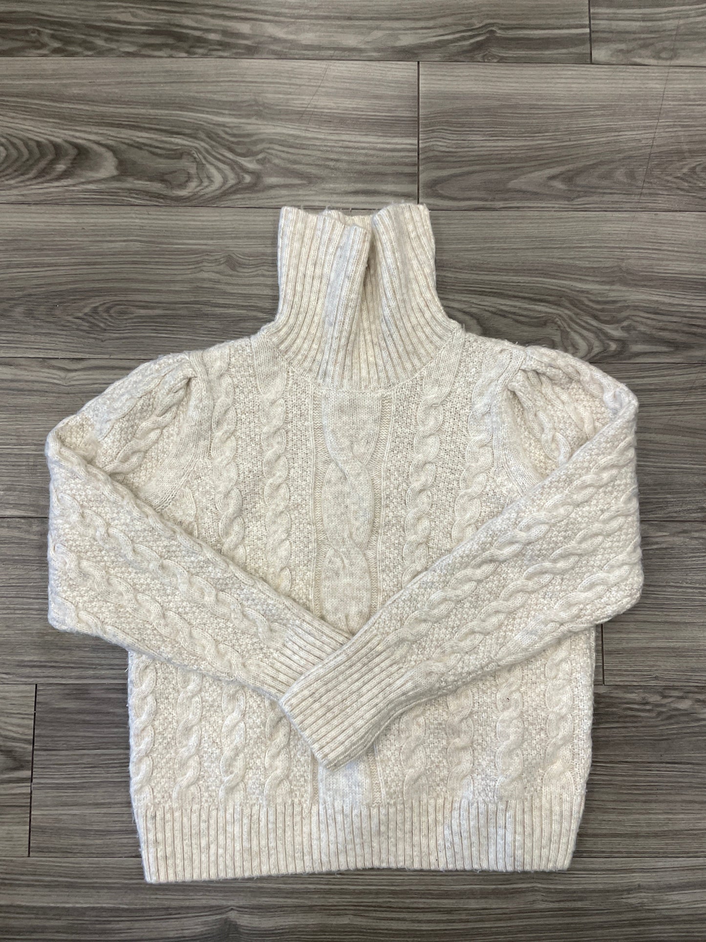 Sweater By Ophelia Roe In Cream, Size: L