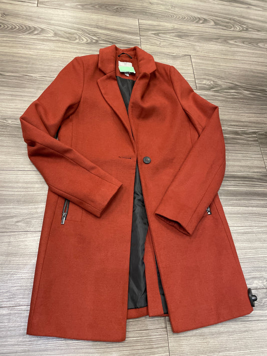 Coat Peacoat By Asos In Red, Size: 2