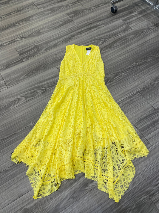 Dress Party Long By Just Taylor In Yellow, Size: 4