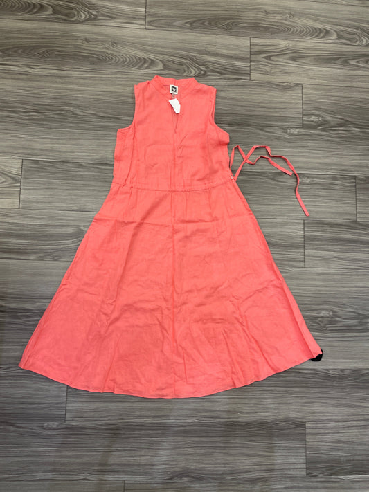 Dress Casual Maxi By Anne Klein In Coral, Size: 4