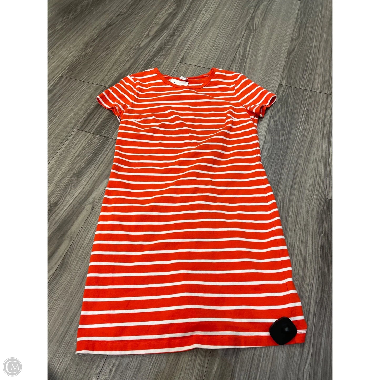 Dress Casual Midi By Old Navy In Striped Pattern, Size: M
