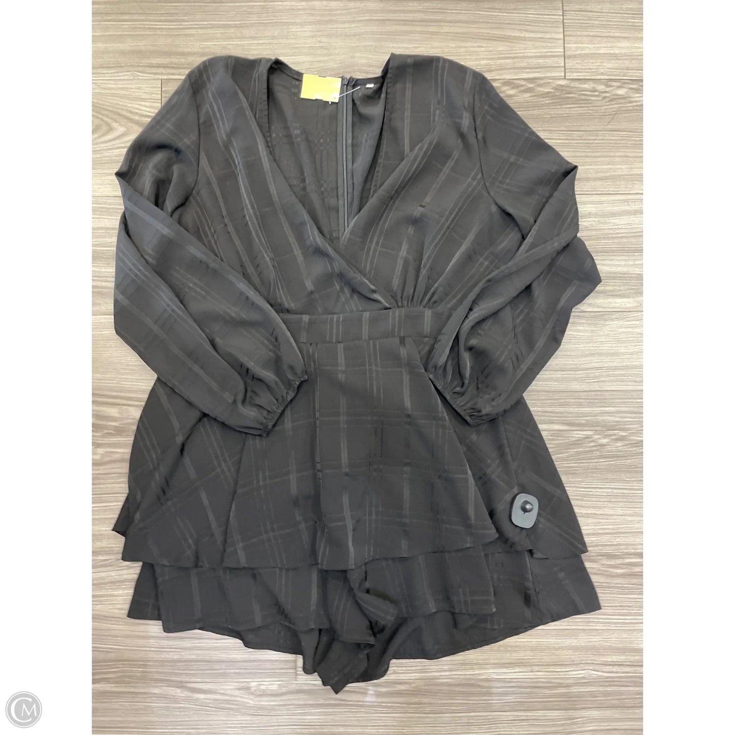 Dress Casual Midi By Clothes Mentor In Black, Size: 2x