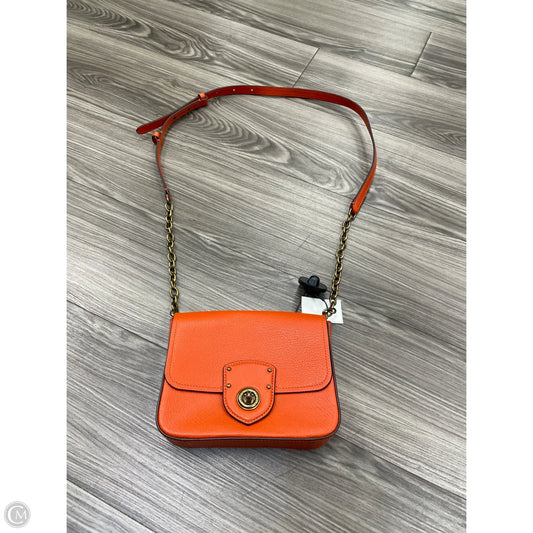 Crossbody Leather By Lauren By Ralph Lauren, Size: Medium