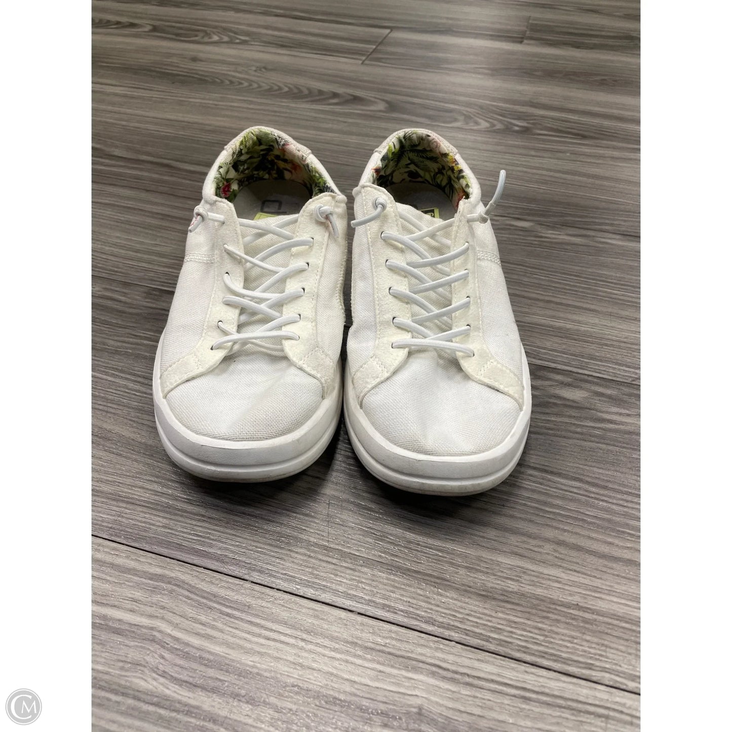 Shoes Athletic By Hey Dude In Multi-colored, Size: 9