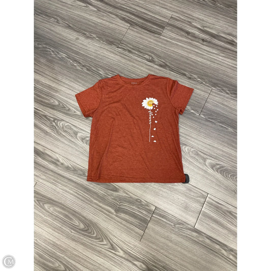 Blouse Short Sleeve By Tahari In Black, Size: M