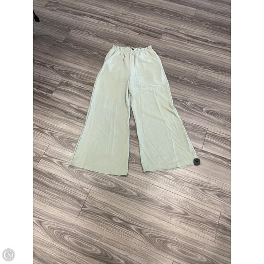Pants Wide Leg By Streetwear Society In Green, Size: L