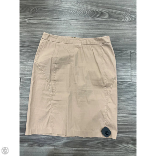 Skirt Midi By New York And Co In Tan, Size: 6