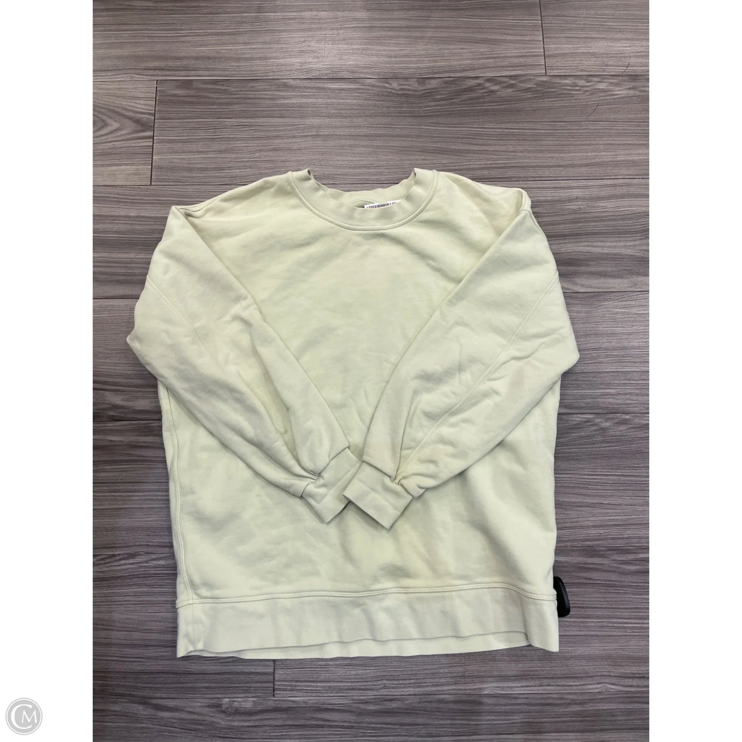 Sweatshirt Crewneck By Lululemon In Green, Size: 8