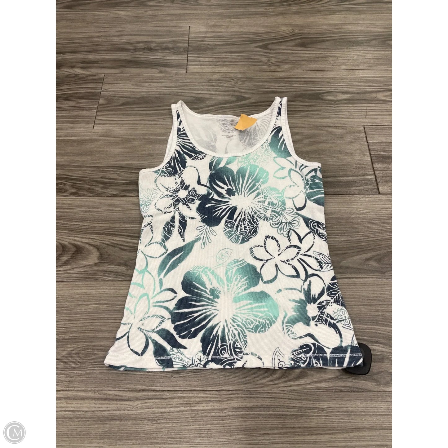 Tank Top By Sonoma In Blue & White, Size: M