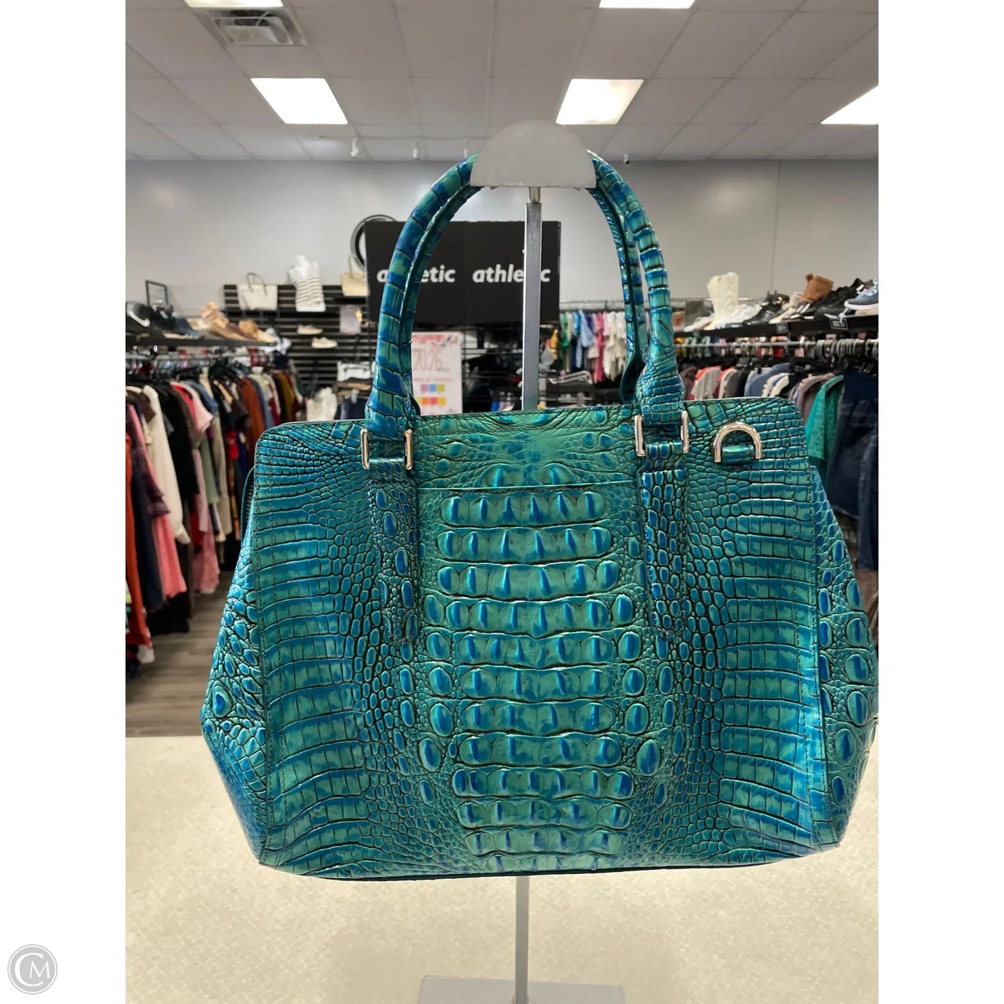 Handbag Designer By Brahmin, Size: Medium