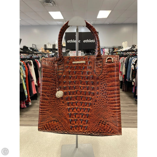 Handbag Designer By Brahmin, Size: Large