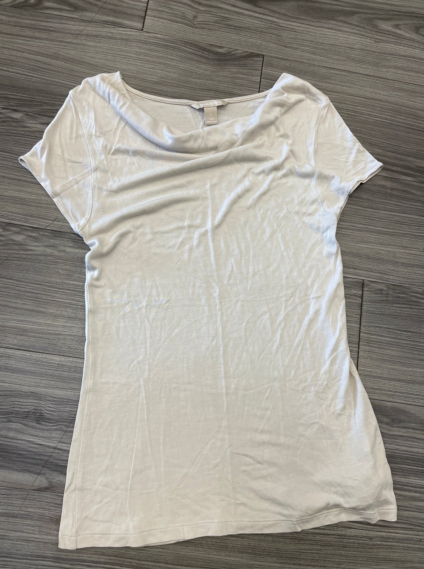 Top Short Sleeve By Banana Republic  Size: L