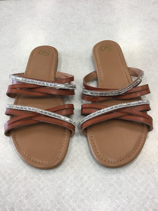 Sandals Flats By So  Size: 11