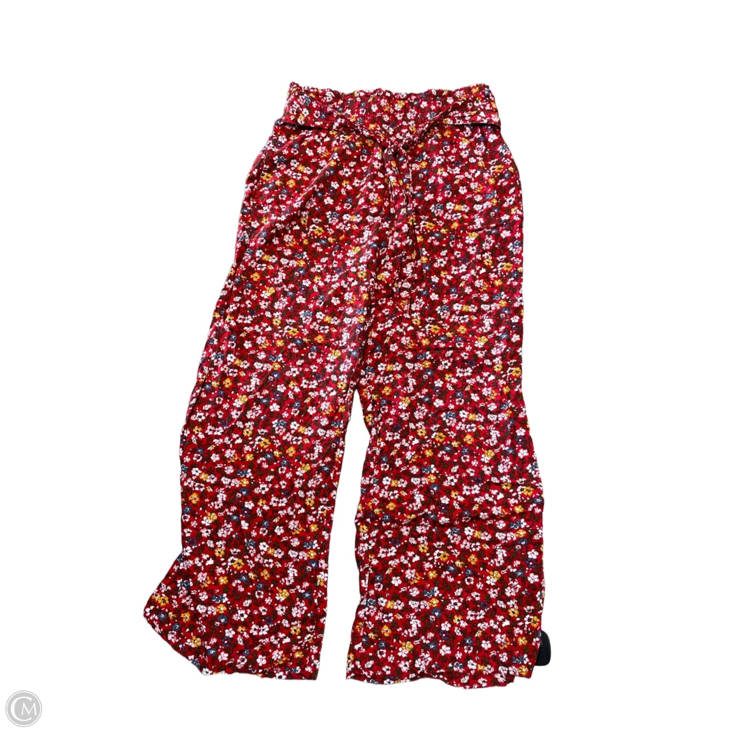 Pants Wide Leg By Abercrombie And Fitch In Floral Print, Size: M