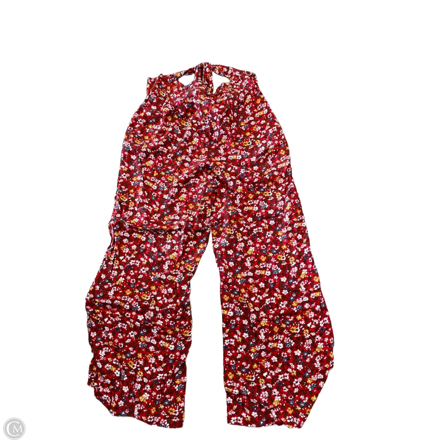 Pants Wide Leg By Abercrombie And Fitch In Floral Print, Size: M