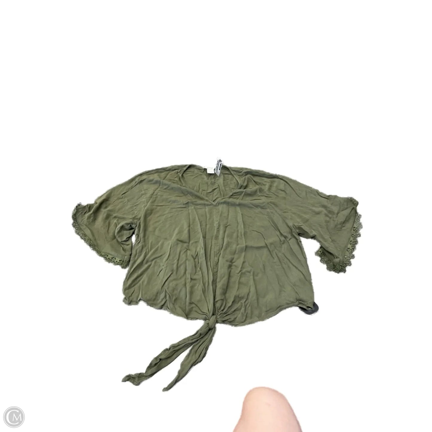 Top Short Sleeve By Ariat In Green, Size: Xl