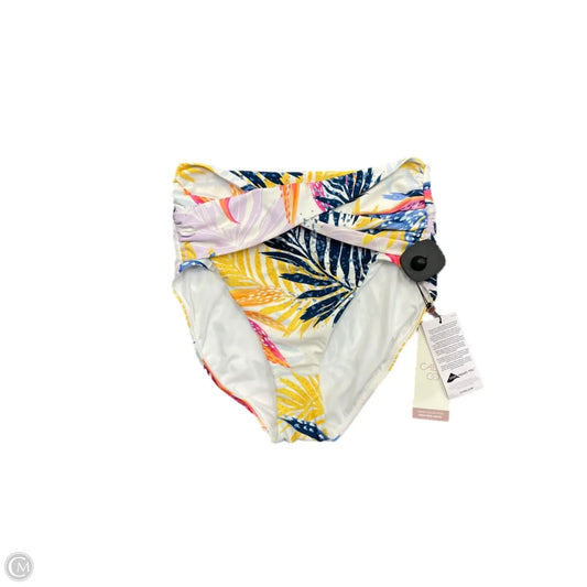 Swimsuit Bottom By Calia In Tropical Print, Size: Xs